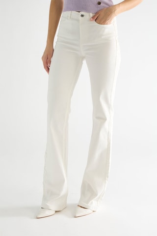 Vaquero skinny fit de tiro alto Fenice - Blanco