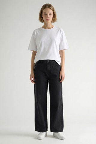 Jean wide legs Louvre - Noir