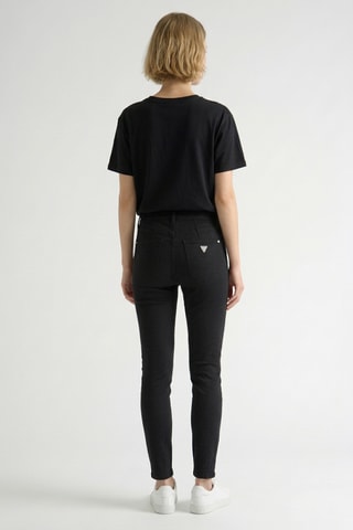 Jean skinny taille haute - Noir