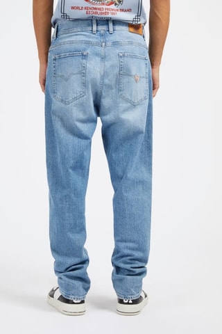 Calças de ganga regular Mike - Azul-claro