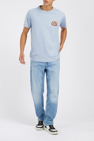 Calças de ganga regular Mike - Azul-claro