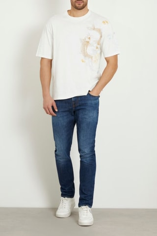 Jean skinny - Bleu marine