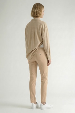 Jean skinny taille haute - Beige