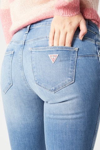 Calças de ganga direitas Azul-escuro