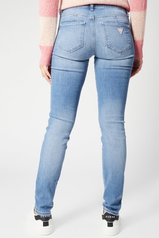 Calças de ganga direitas Azul-escuro