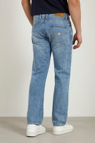 Jean en lin Rodeo - Bleu clair