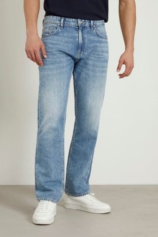 Jean en lin Rodeo - Bleu clair