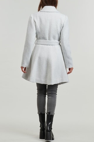 Abrigo de lana Loise - Gris claro