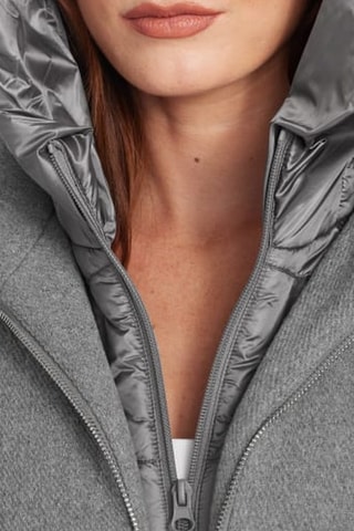 2-in-1 Jas Mate - Grijs