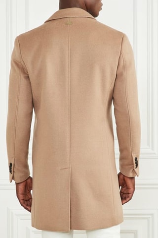 Manteau en laine Camel