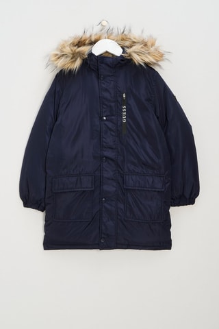 Parka à capuche - Bleu marine foncé