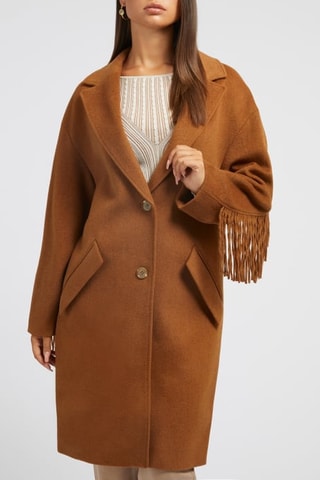 Manteau en laine - Marron