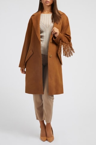 Manteau en laine - Marron