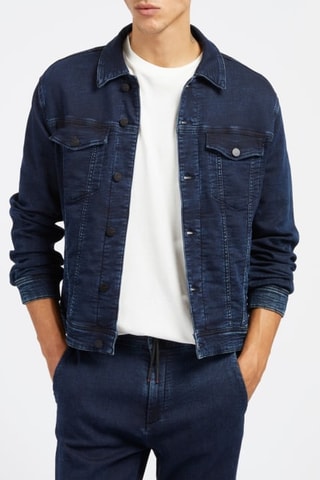 Veste en jean - Bleu marine