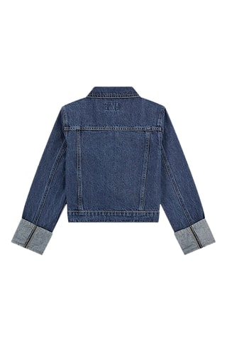 Veste en jean Lurex - Bleu foncé