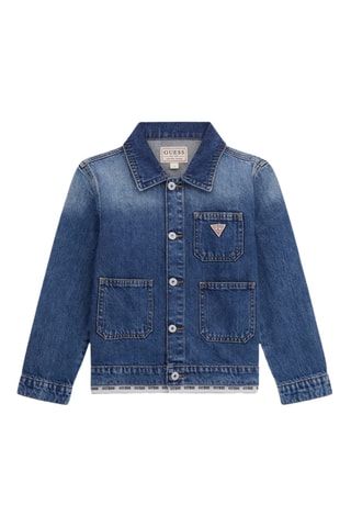 Veste en jean Rigid - Bleu foncé