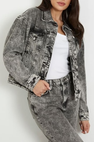 Veste en jean Clarette - Gris