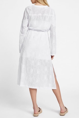 Veste longue - Blanc