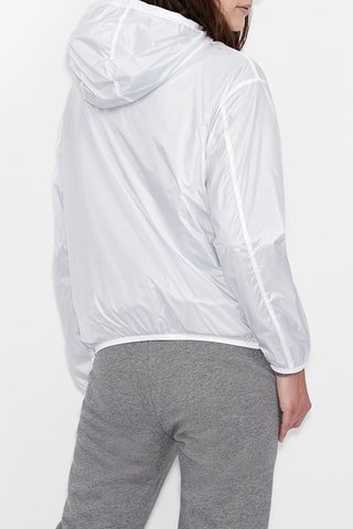 Chaqueta con capucha - Blanco