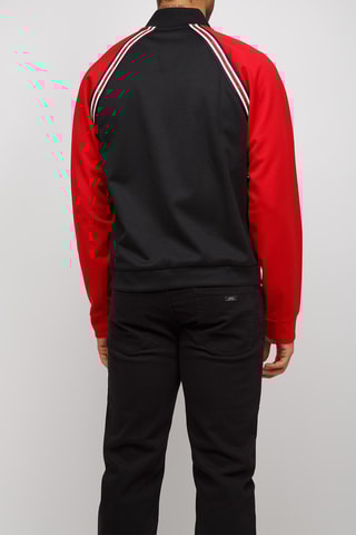 Casaco - Preto e vermelho