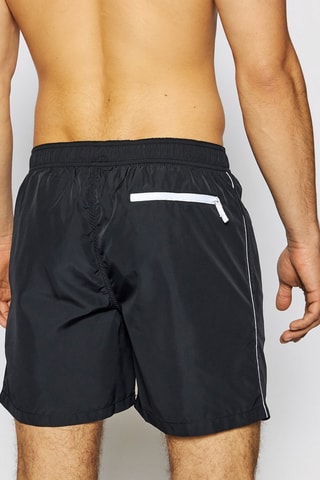 Bañador corto - Negro y blanco