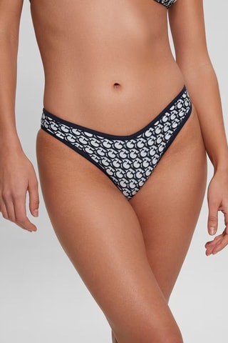 Bas de maillot - Blanc et noir