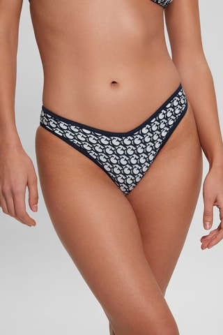 Bas de maillot - Blanc et noir