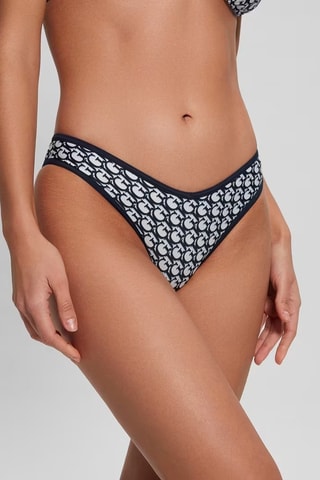 Bas de maillot - Blanc et noir