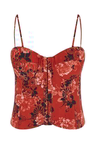 Crop top Maia - Rojo