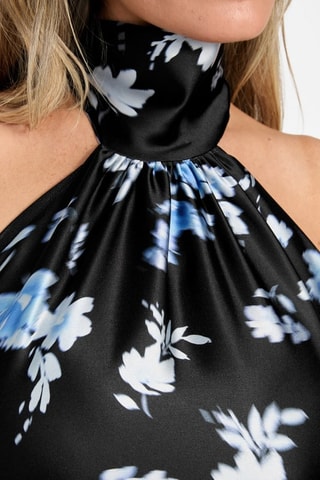 Crop top Treasure - Azul marino