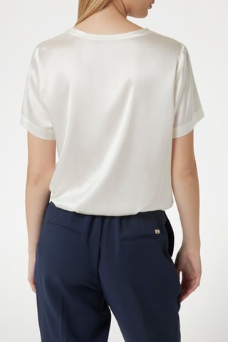 Top de seda Denise - Crudo