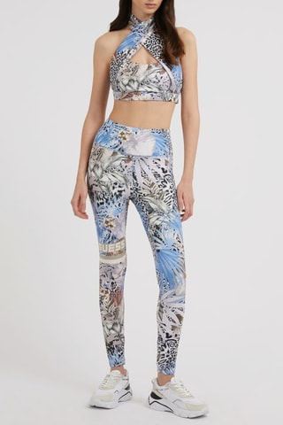 Crop top - Malva y negro