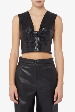 Crop top - Negro
