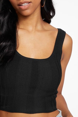 Crop top - Negro
