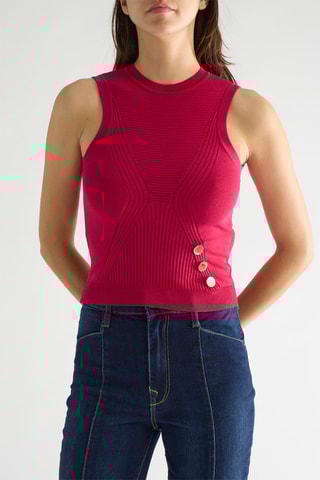 Crop top Mina - Rojo