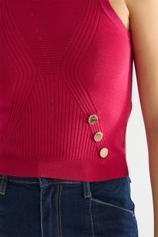 Crop top Mina - Rojo