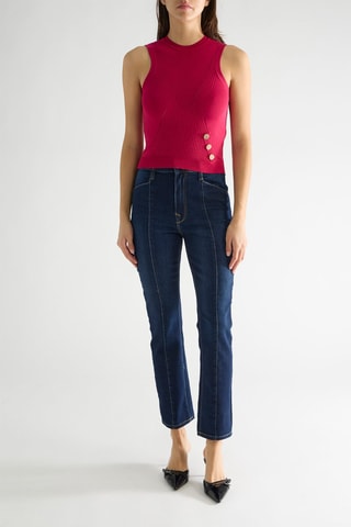 Crop top Mina - Rojo