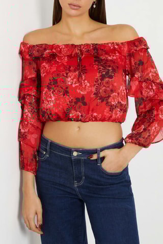 Crop top - Rouge