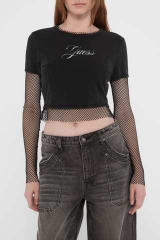Crop top Go - Negro