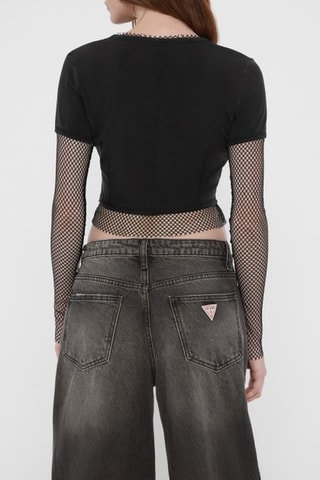 Crop top Go - Negro