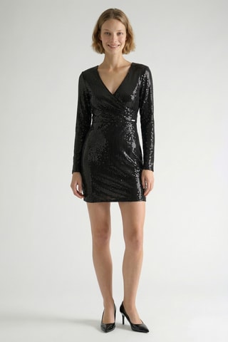 Robe droite Pargot - Noir