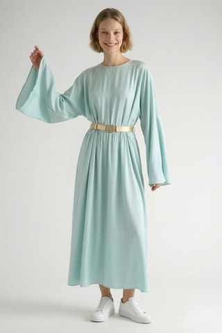 Vestido recto Gigi - Celeste