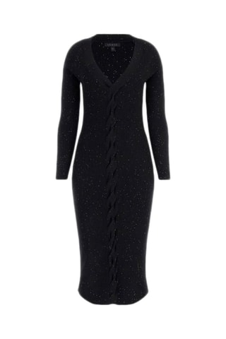 Vestido jersey - Negro