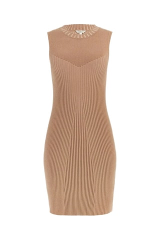 Vestido de tubo - Beige