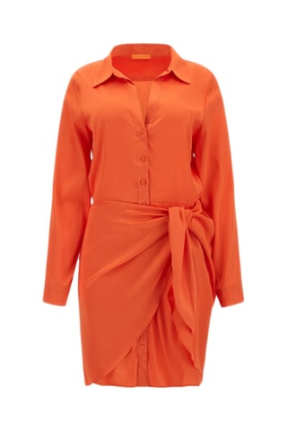 Vestido camisero - Naranja