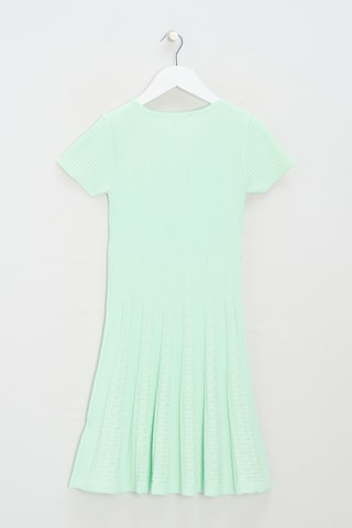 Robe plissée - Vert d'eau