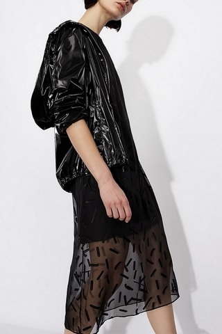 Vestido recto - Negro