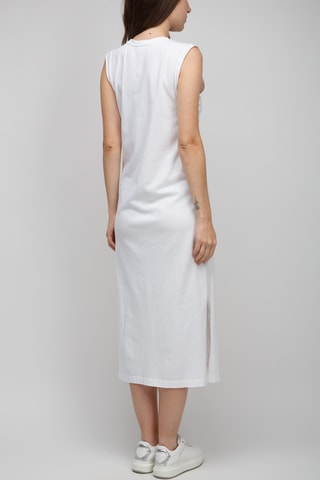 Vestido recto - Blanco