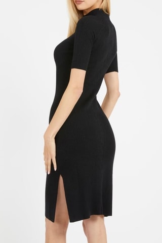 Vestido jersey Arielle - Negro