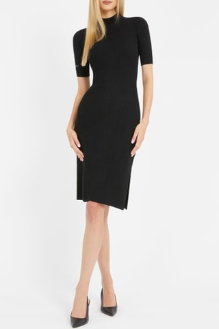 Vestido jersey Arielle - Negro